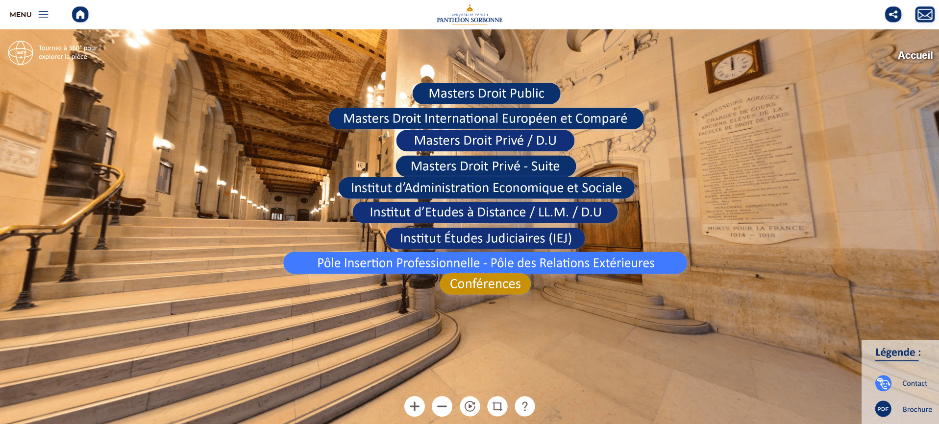 immersion dans un campus 360° : dans la peau d'un futur étudiant
